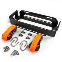 Jerry can roof rack holder