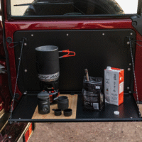 LC70 Rear Door Drop Down Table & Door Cards